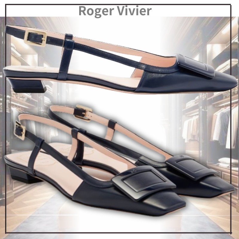 【人気定番】RogerVivier Belle Vivier25スリングバックパンプス