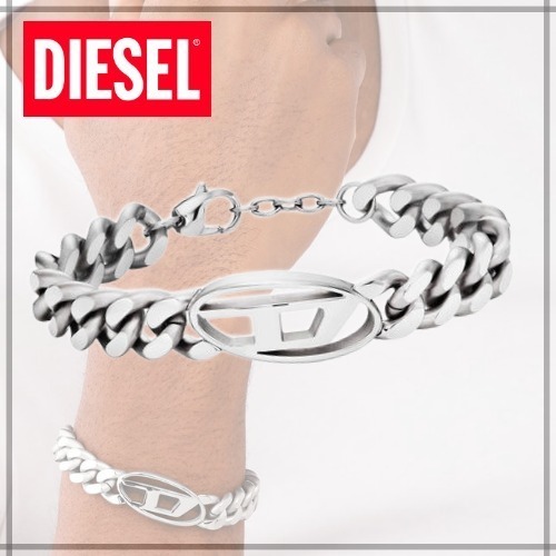 早い者勝ち!! DIESEL/ディーゼル◆チェーンブレスレット｜Dx1432