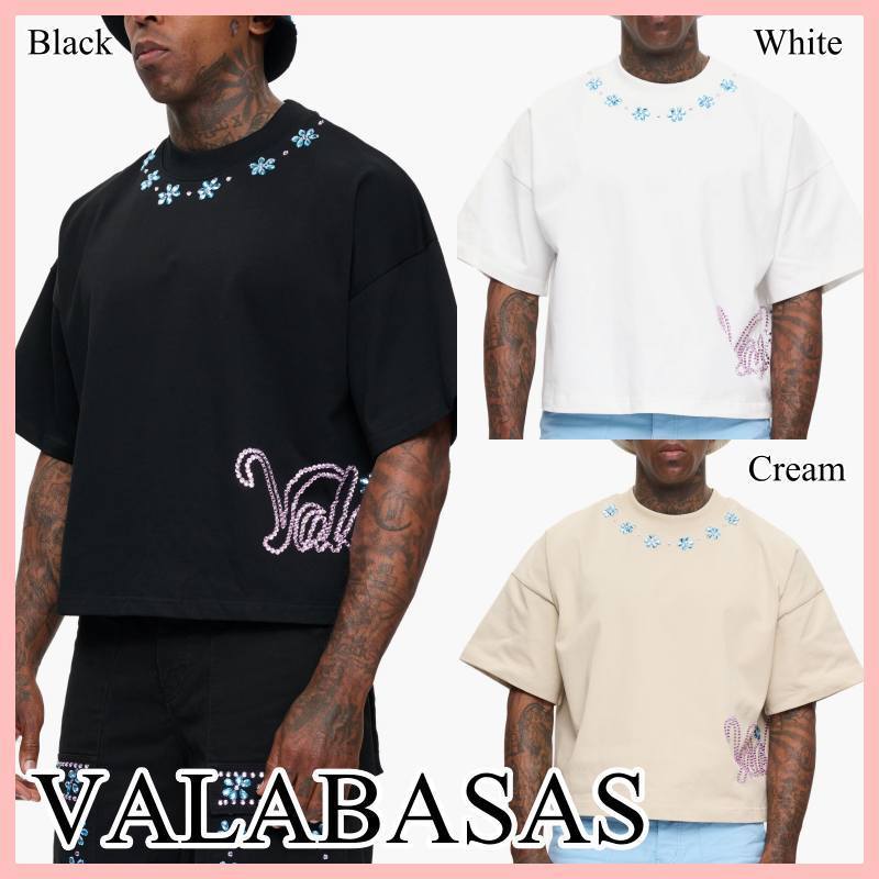 VALABASAS Gem Tシャツ 半袖 Black White Cream 送料込み