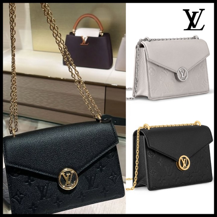 【Louis Vuitton】ルイヴィトン Rosy チェーンウォレット バッグ