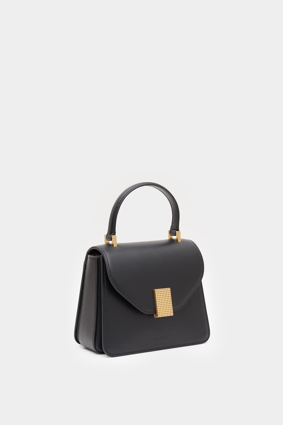 ハンドバッグ LANVIN BLACK CONCERTO TOP HANDLE BAG