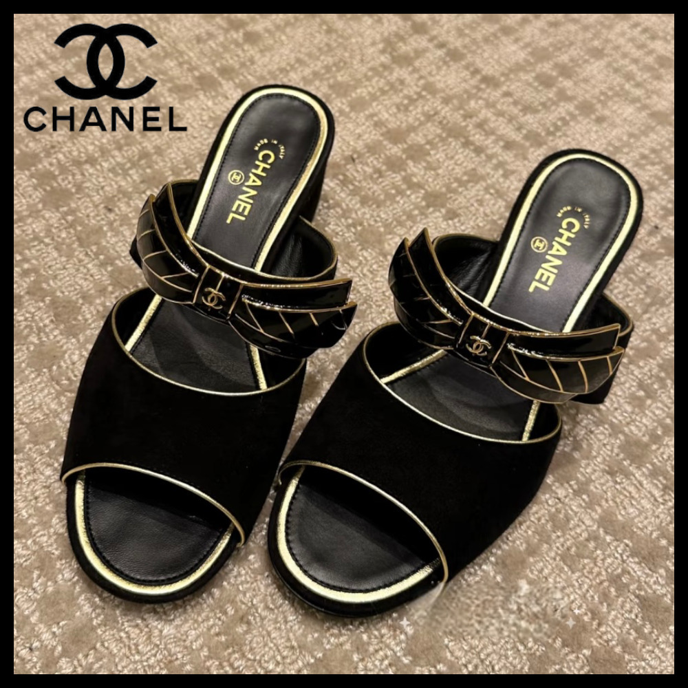 【足元からきらめくエレガンス♪】CHANEL サンダル