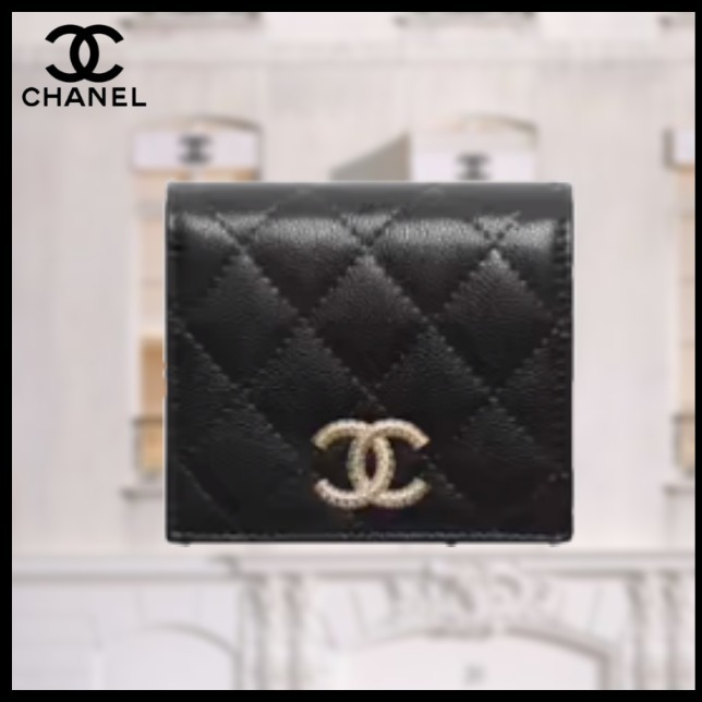【新作25A】 CHANEL スモールフラップウォレット