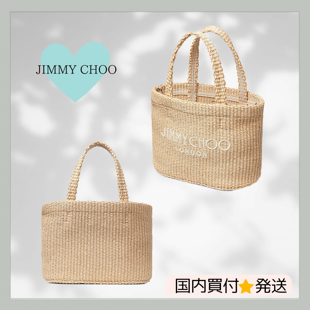 JIMMY CHOOビーチトートイーストウエスト ミニ【国内買付/発送】