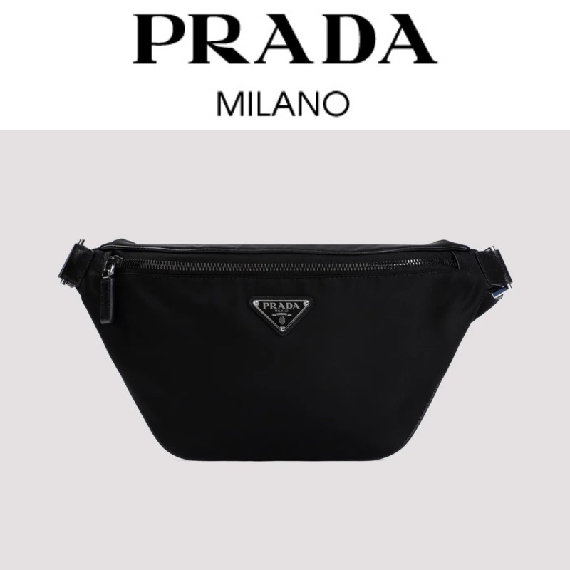 Prada Re-Nylon xサフィアーノレザー ベルトバッグ