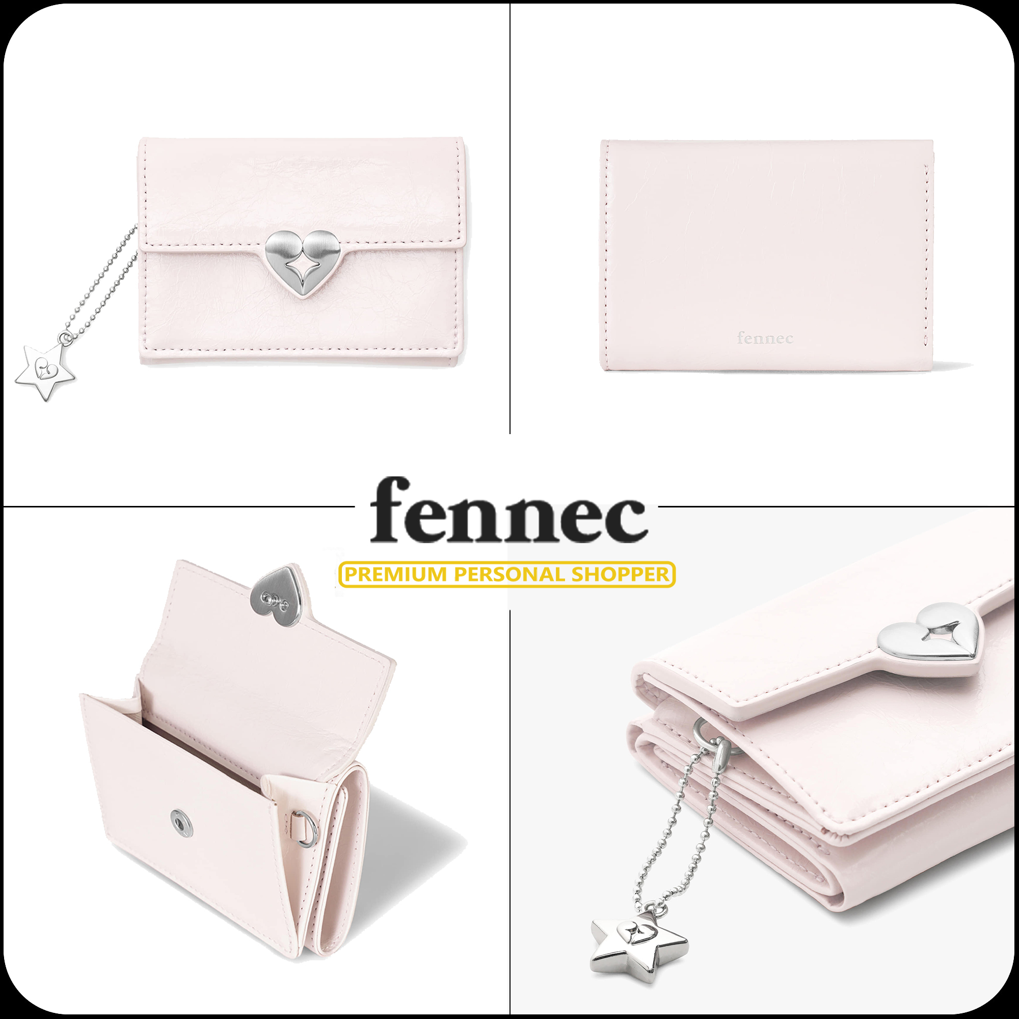 [FENNEC]★25SS★韓国人気★HEARTY STAR KEYRING WALLET