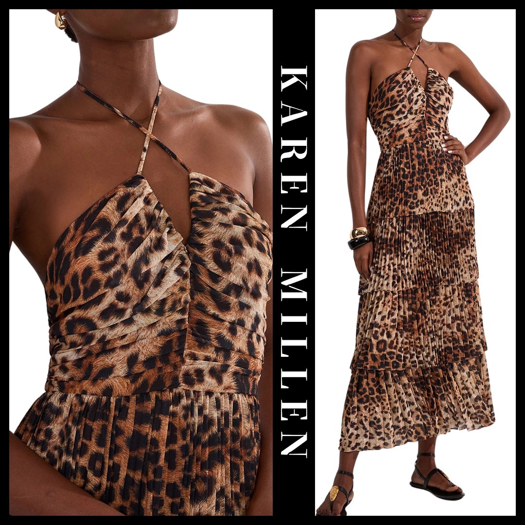 KAREN MILLEN 日本未入荷 アニマル ティアード ティアード
