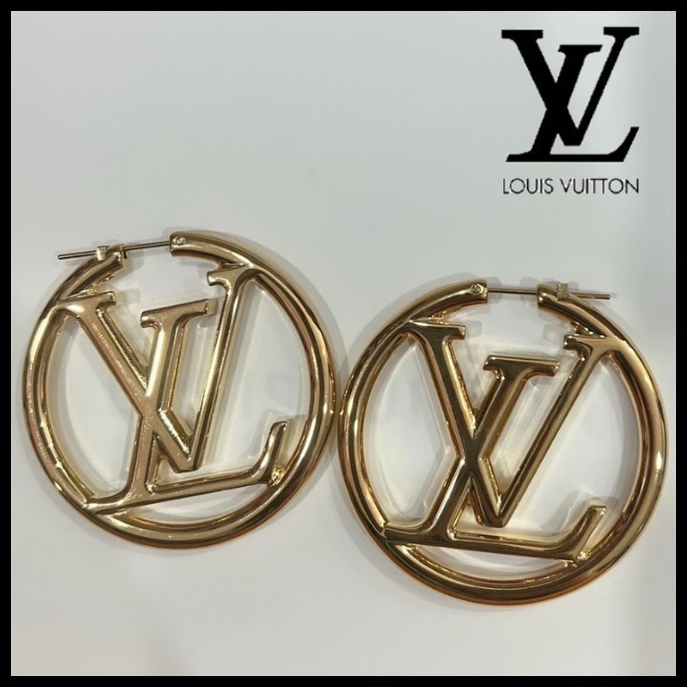 【耳元ゴージャス♡】LV ルイーズ フープ イヤリング