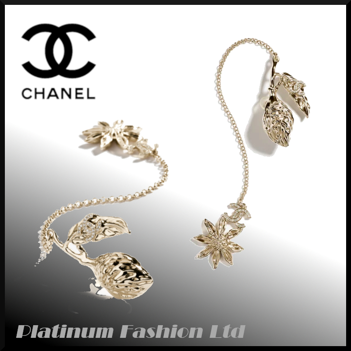 25A◆上品でときめく存在感【CHANEL】クリップ オン イヤリング