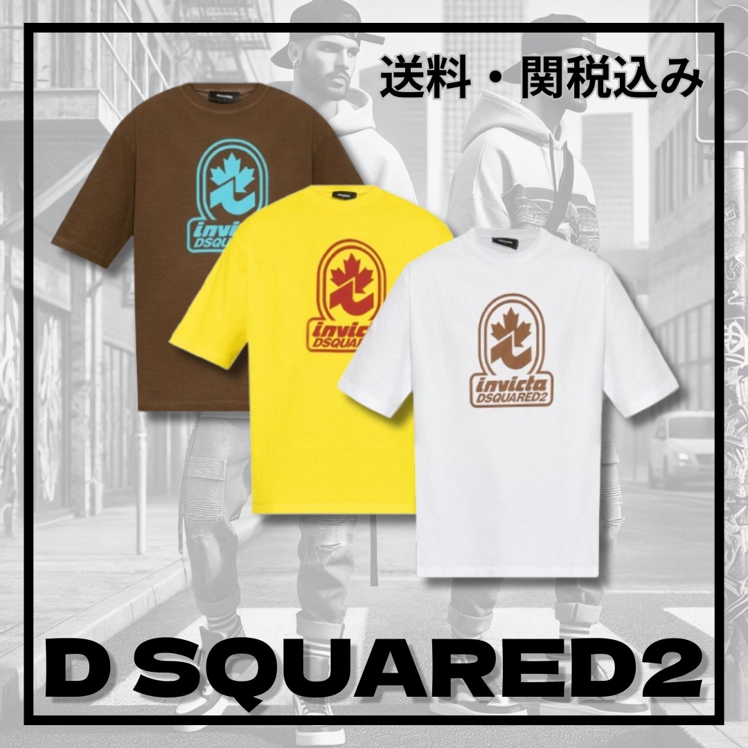 関税込み＊D SQUARED2＊インヴィクタ ルーズフィット Tシャツ