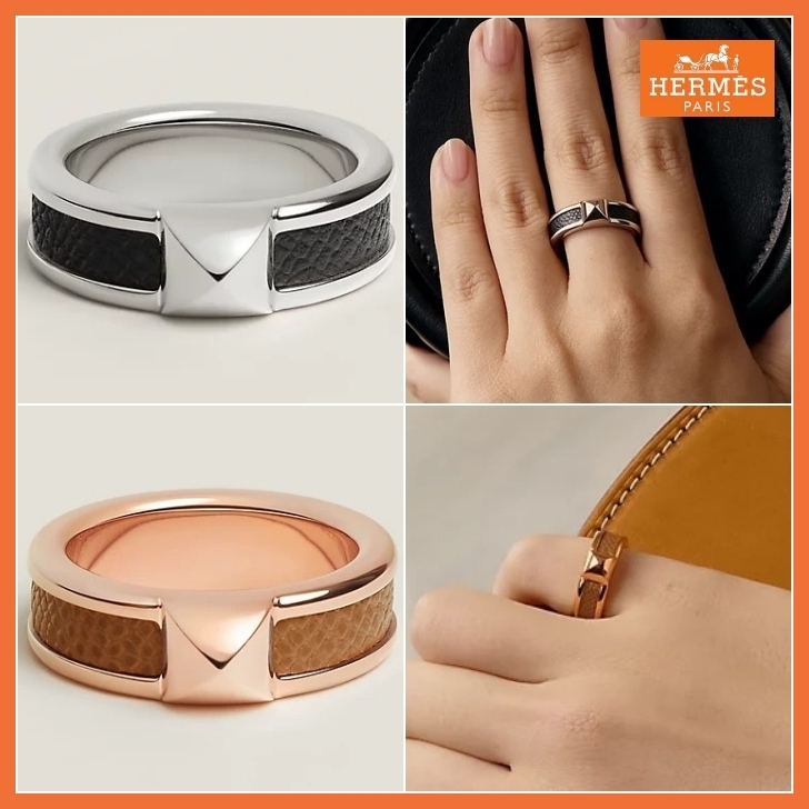 【新作】HERMES アテナ シンプルスタッドリング
