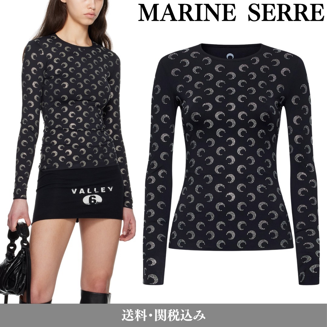 MARINE SERRE ムーンロゴトップス 長袖 送料関税込み