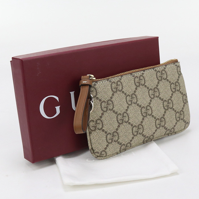 GUCCI キーリング付小銭入れ 819113【ランク：S】