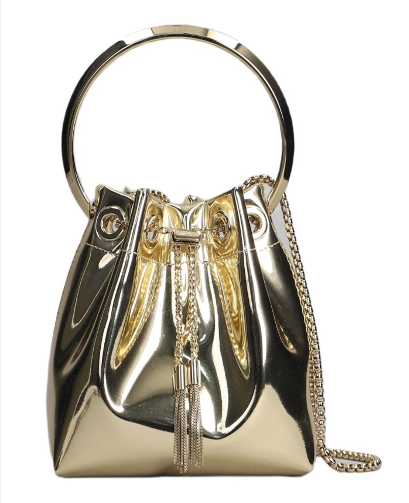 【関税・送料無料】Jimmy Choo ボンボンハンドバッグ