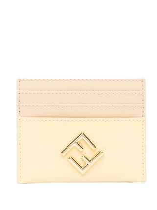 FENDI フェンディ カードケース ベージュx黄 - 4503125Y0048 ベージュ系 FENDI(フェンディ) カードケース・名刺入れ
