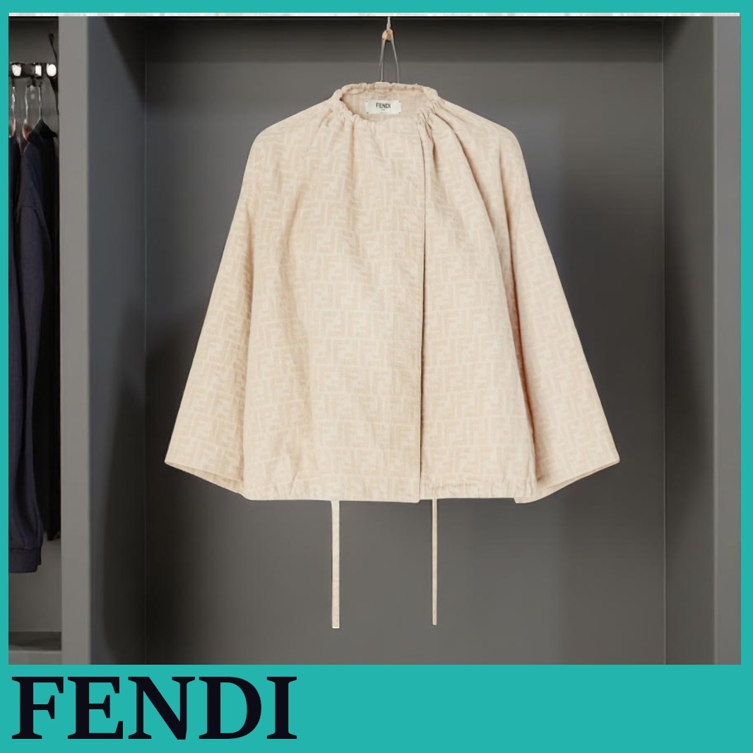 FENDI★FFコットン&リネンジャケット