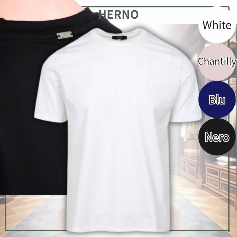 【万能アイテム！】Herno ストレッチコットンジャージーTシャツ