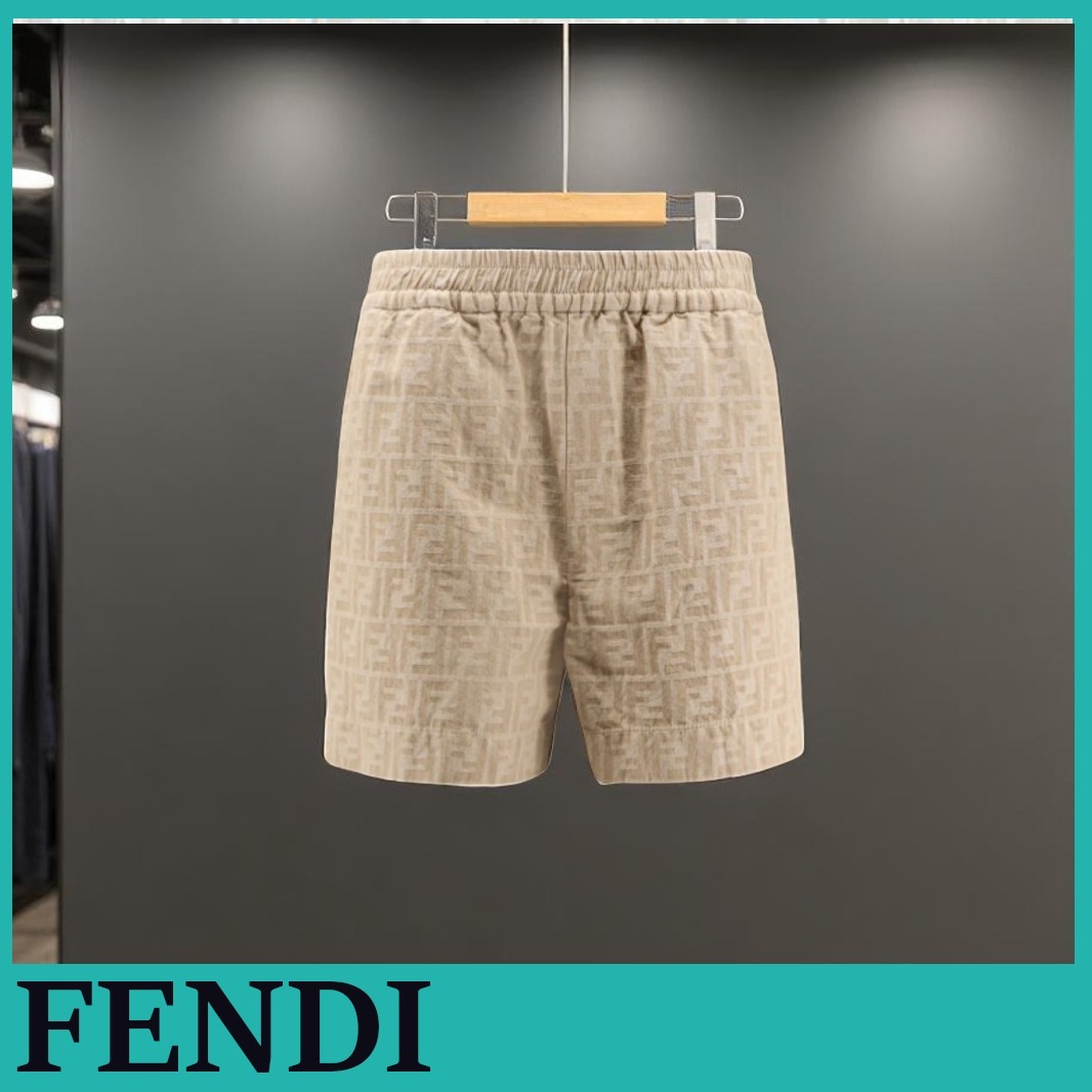 FENDIFFコットン&リネンショーツ★FFコットン&リネンショーツ