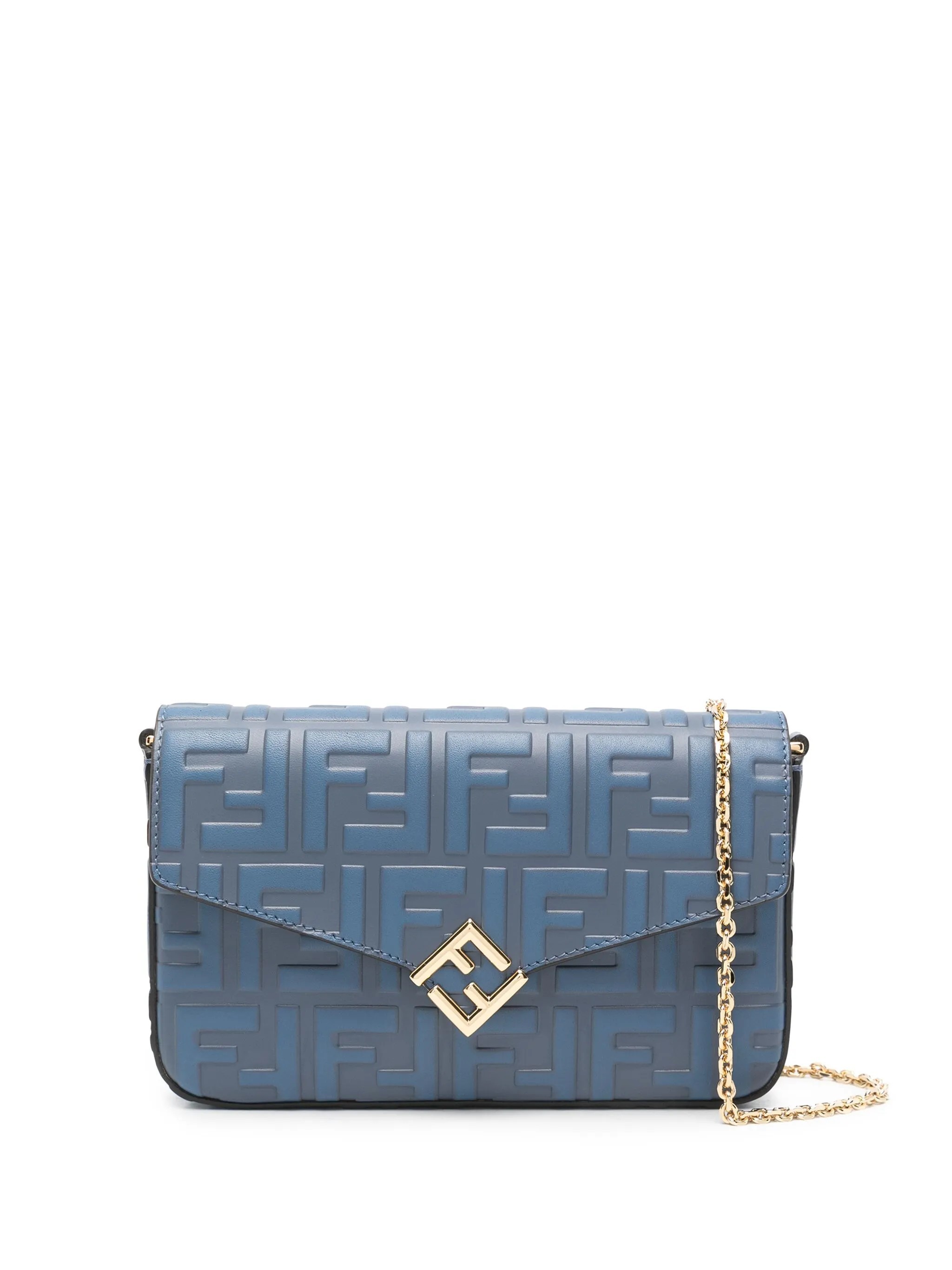 FENDI FF ダイヤモンド クラッチバッグ
