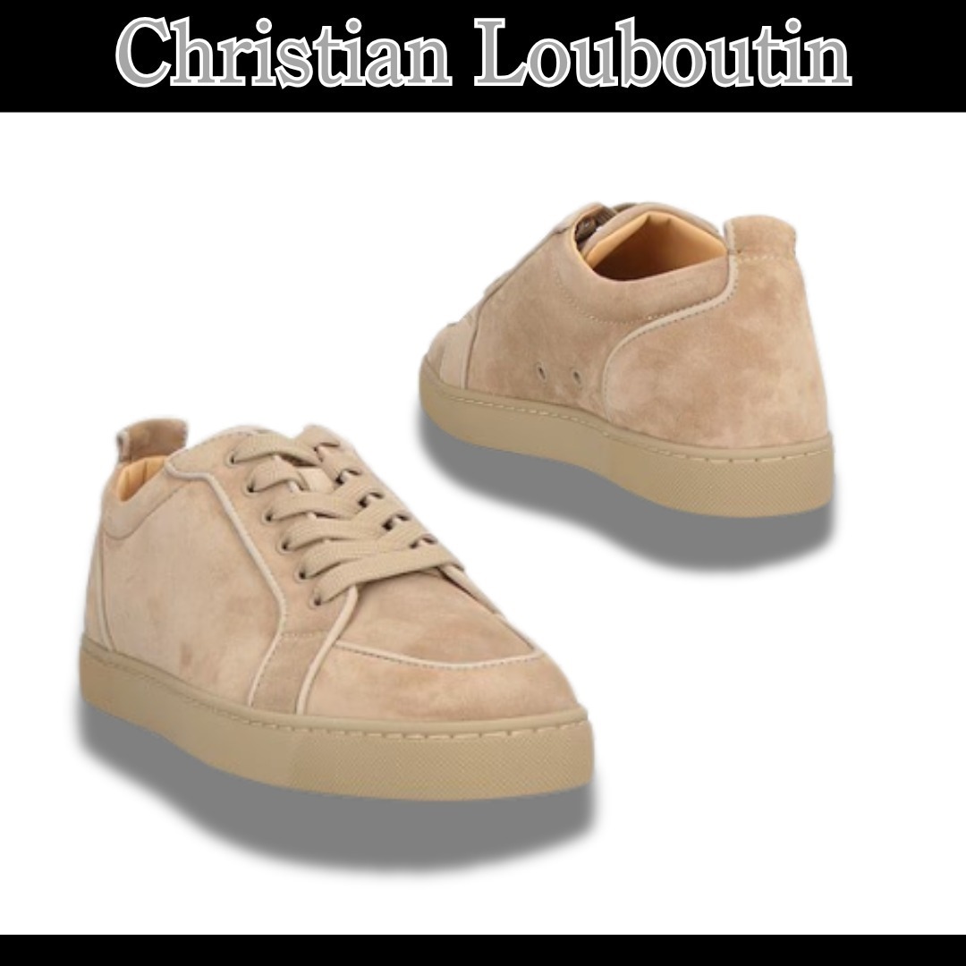 残りわずか【Christian Louboutin】スニーカー☆ローカット 無地