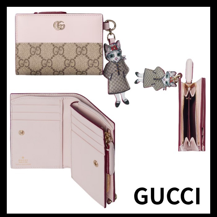 GUCCI*日本限定 ヒグチユウコ バイカラー スモールウォレット