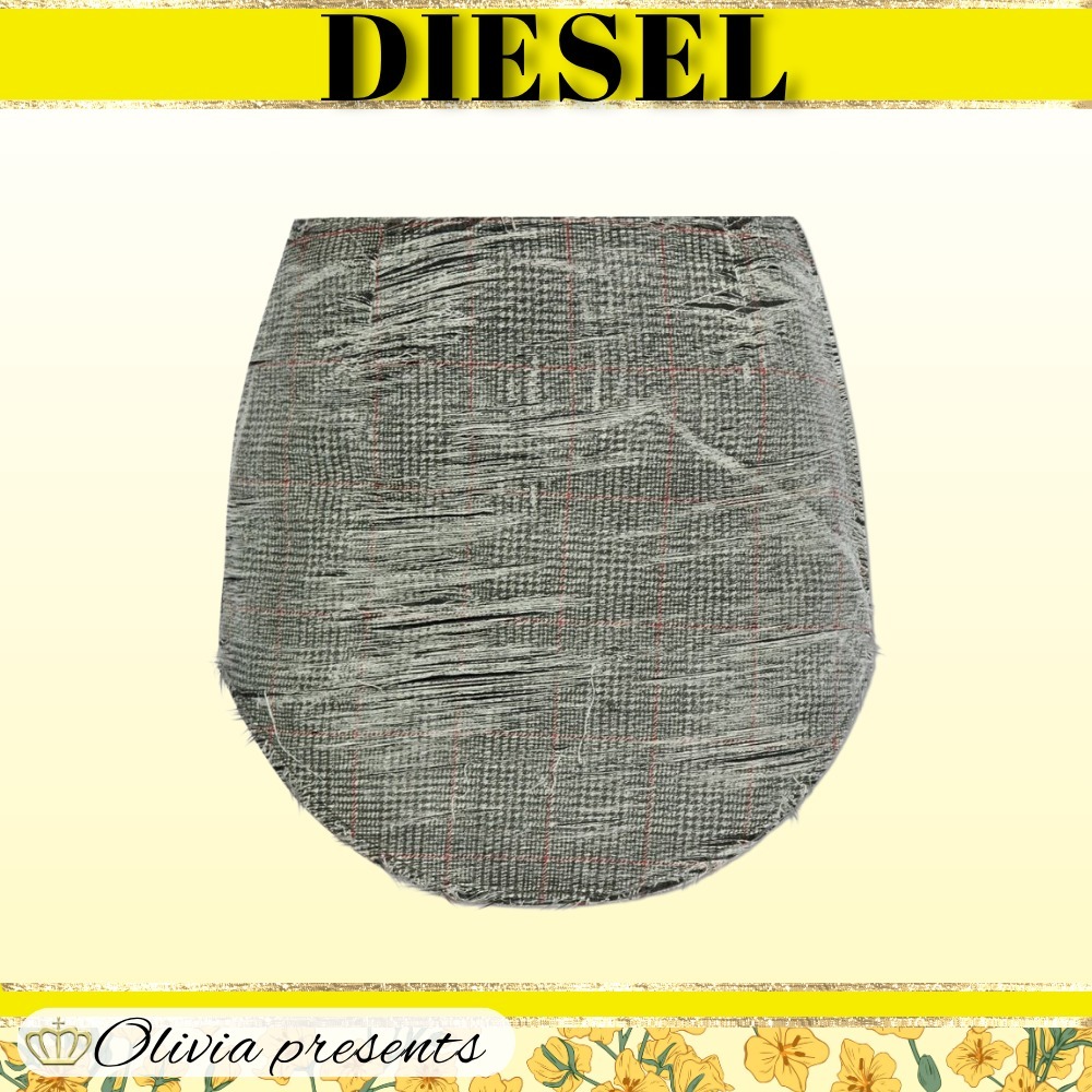 DIESEL>>ディーゼル De-Ada-Fsg ディストレスト スカート