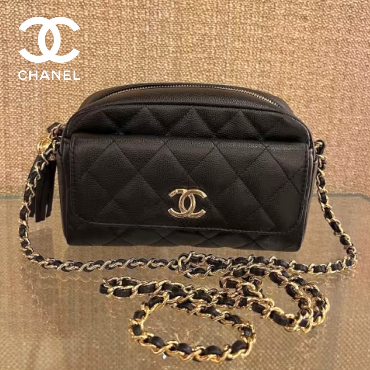 エレガント☆【CHANEL】ミニカメラバッグ