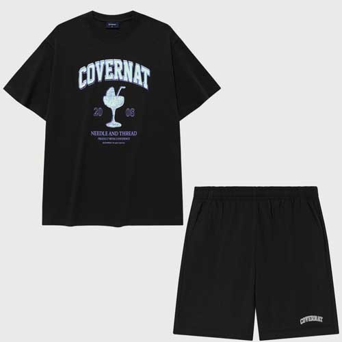 【COVERNAT】セットアップ Tシャツ &ショートパンツ R6686