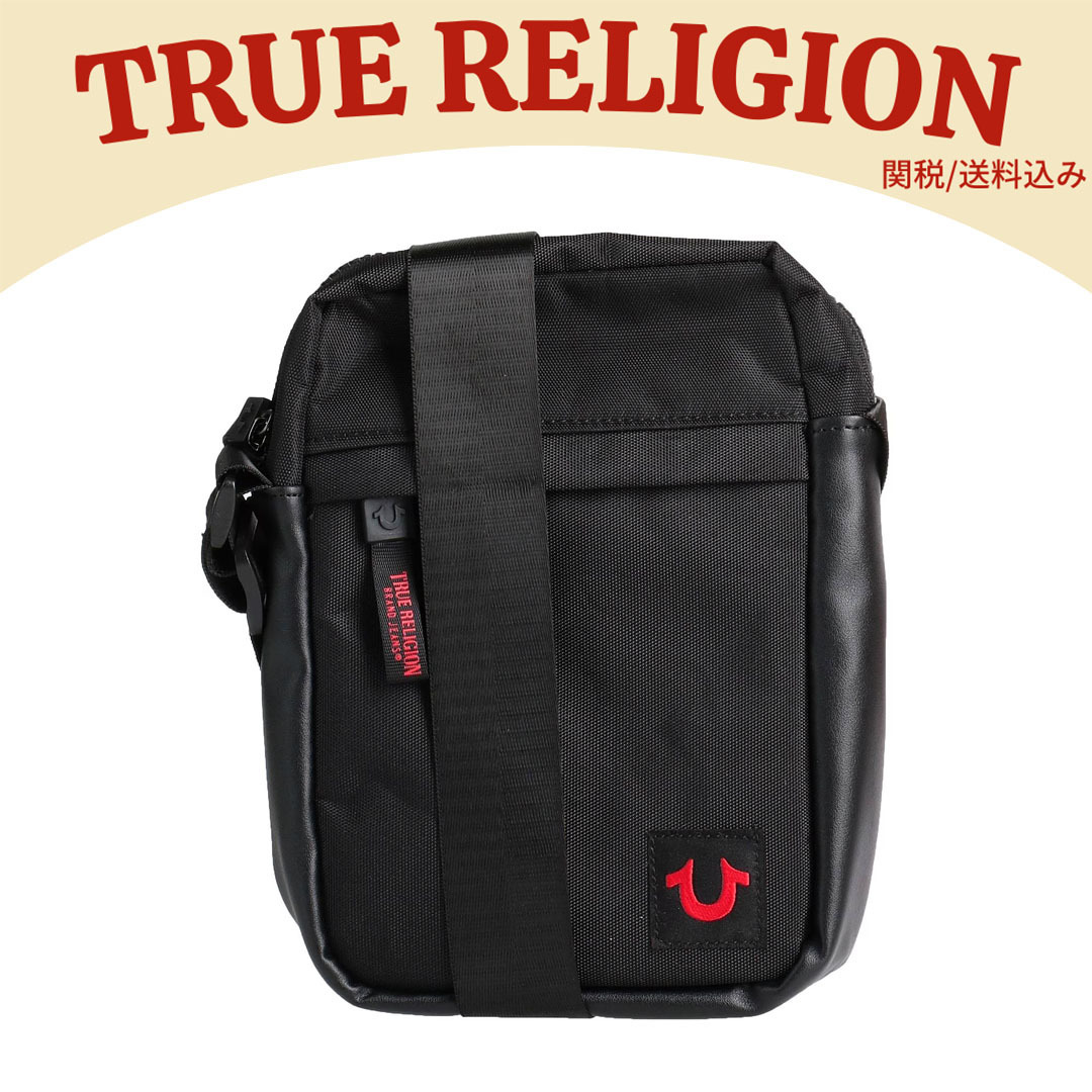 関税送料込★TRUE RELIGION★ロゴ ショルダーバッグ