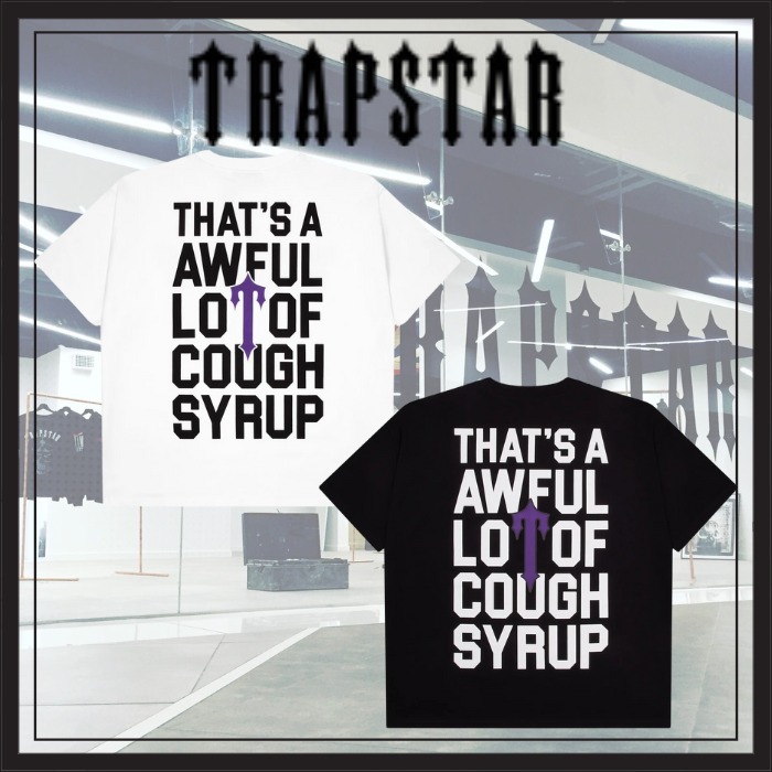 Trapstar London× COUGH SYRUP IRONGATE T-SHIRT コラボT