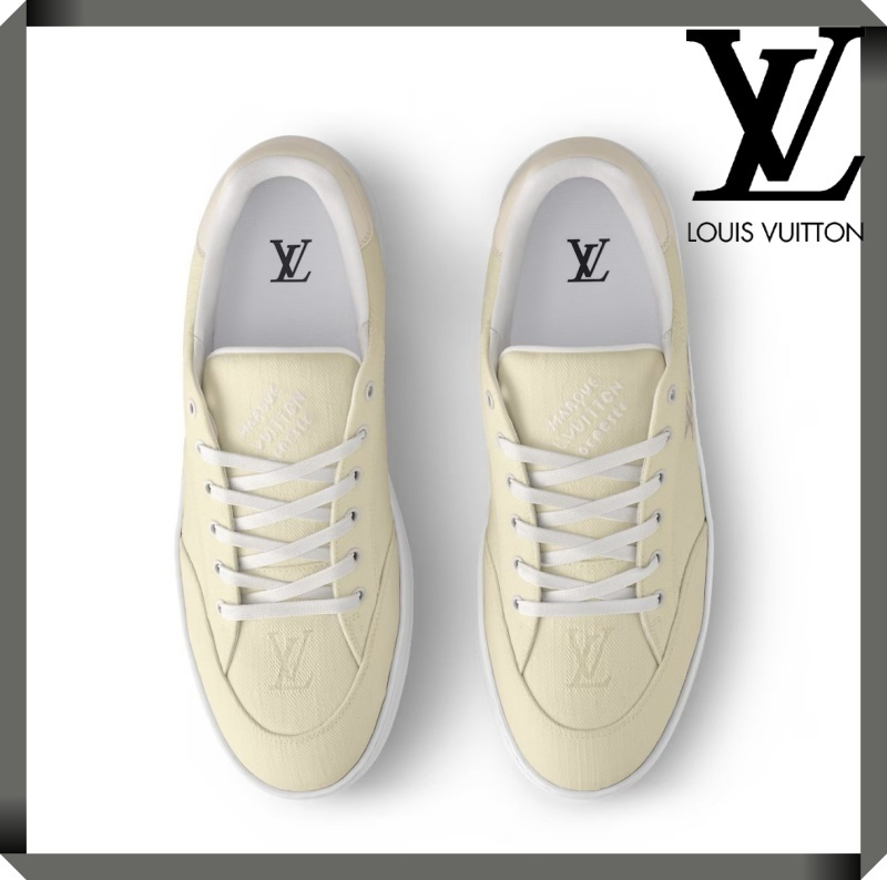 Louis Vuitton★Resort スニーカー イエローモノグラムデニム