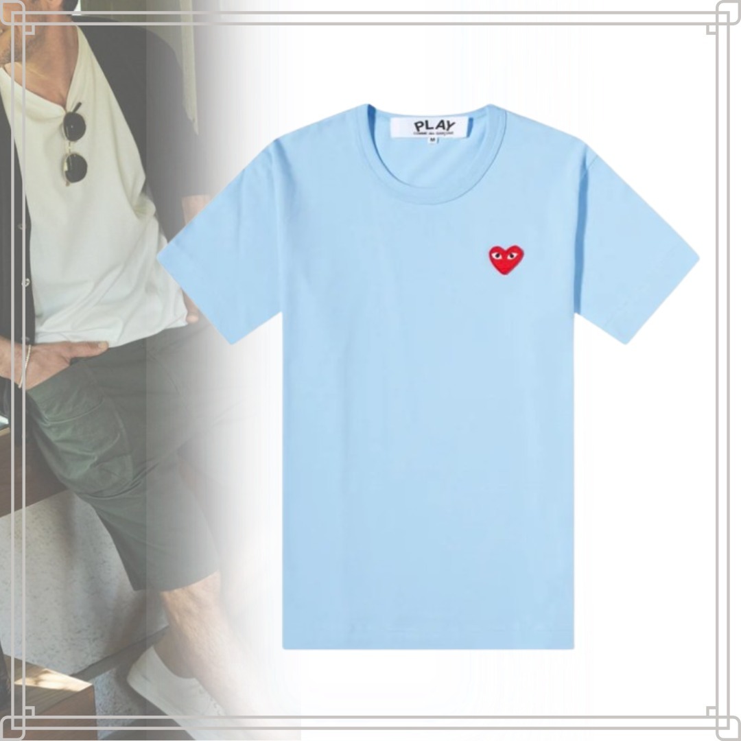 ◆大人気◆【COMME des GARCONS PLAY】レッドハート Tシャツ