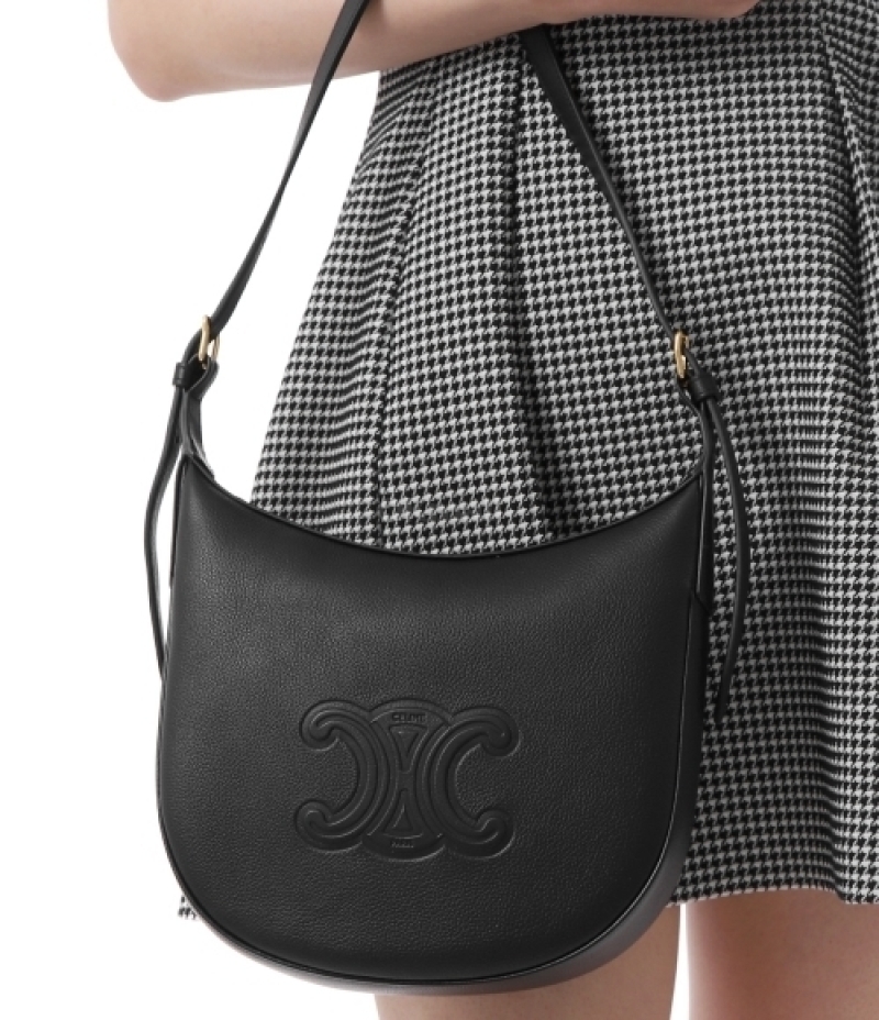 CELINE｜ (SMALL HELOISE BAG IN SUPPLE GRAINED CALFSKIN (