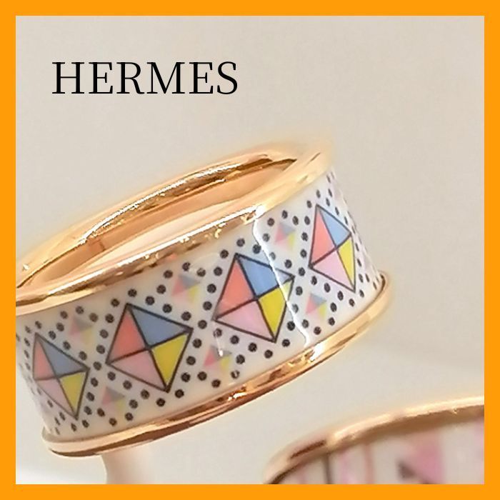 【HERMES 】エルメス リング 《コリエ・ド・シアン》MM