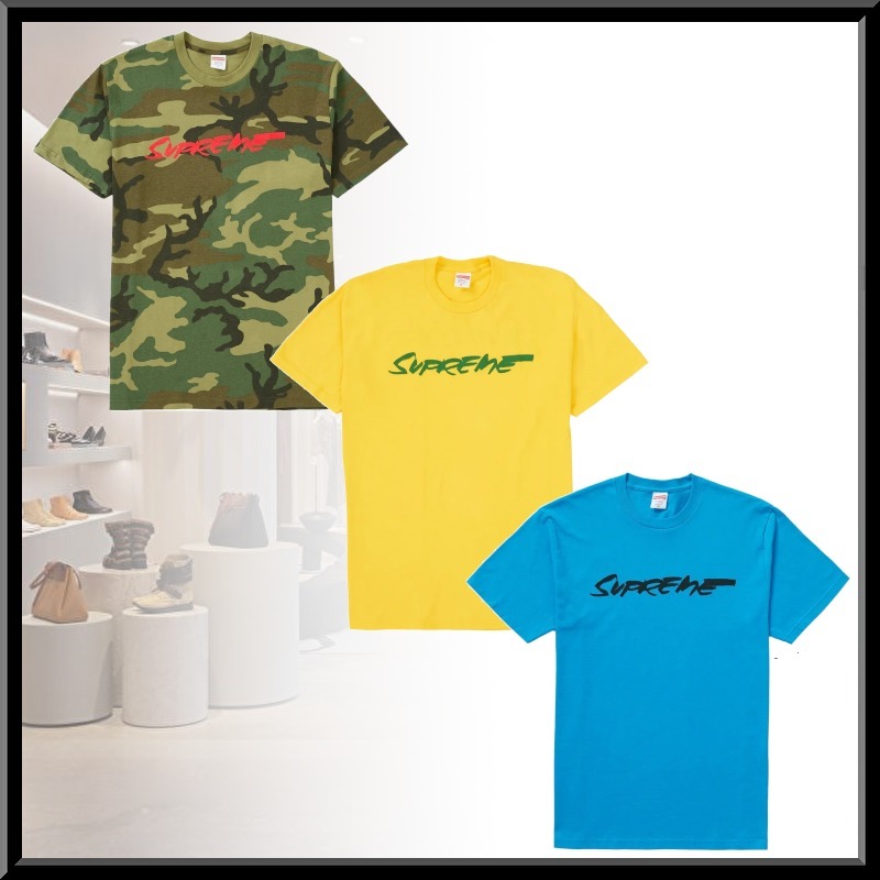 超人気!SUPREME フューチャーロゴプリント 半袖Tシャツ シンプル