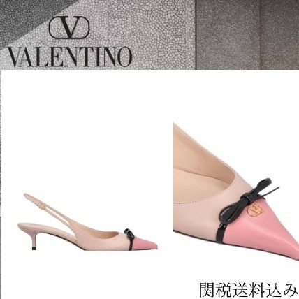 パンプス 25ss Valentino Garavani Low Shoes 6W2S0LL3YEACVN