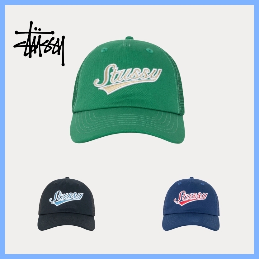 ★ stussy ★ LOW PROFILE ATHLETIC TRUCKER SNAPBACK