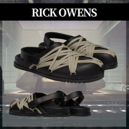 送料関税込み RICK OWENS ハリウッド メガレース サンダル 26cm RICK OWENS(リックオウエンス) サンダル(メンズ) - 海外
