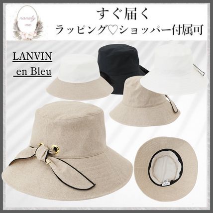 超特価激安 LANVIN en 海外 - ハット(レディース) Bleu(ランバンオンブルー) 帽子