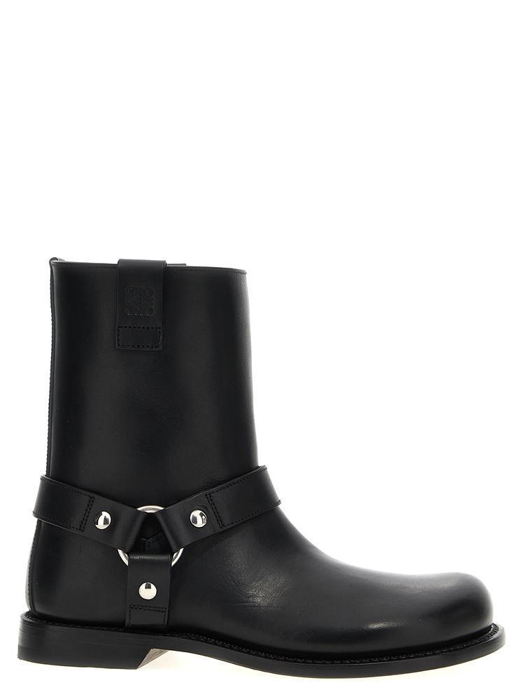 ショートブーツ・ブーティ LOEWE CAMPO BIKER' ANKLE BOOTS