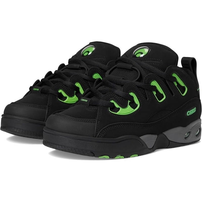 オサイラス スケートシューズ Osiris D3E SK8 SKATE Black/Green