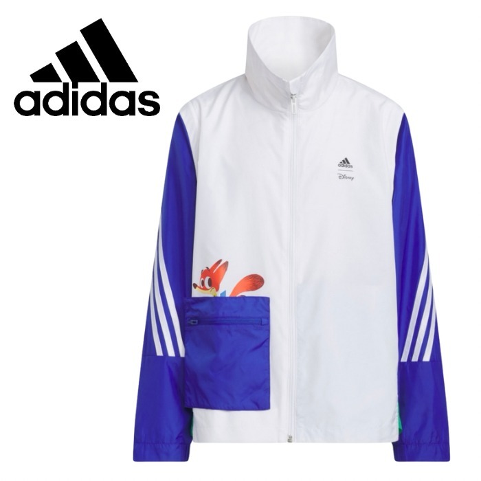 海外限定【adidas】着脱可能 ズートピア トラックジャケット