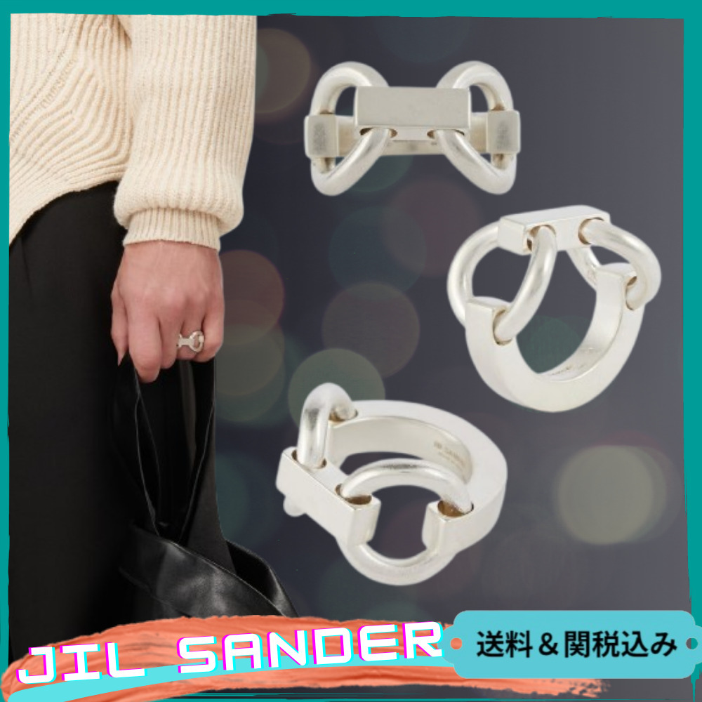 【Jil Sander】チェーンリンクスターリングシルバーリング