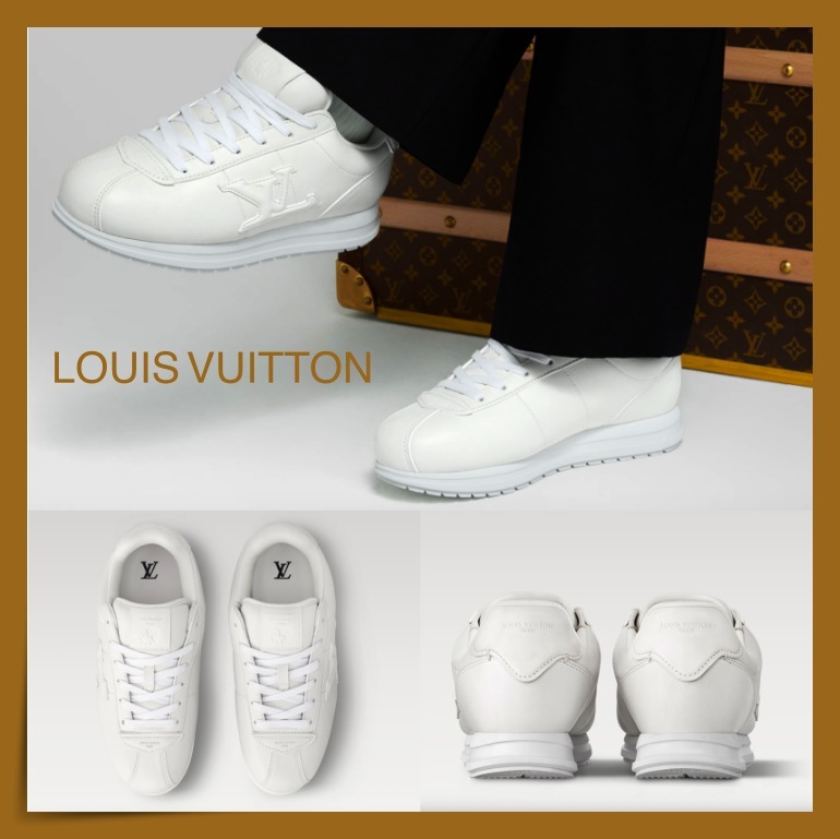 【LOUIS VUITTON】履き易い☆LV バターソフト スニーカー men's