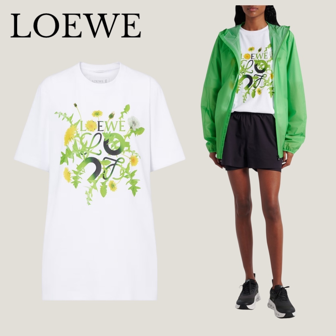 LOEWE♡ x On Active プリント Tシャツ