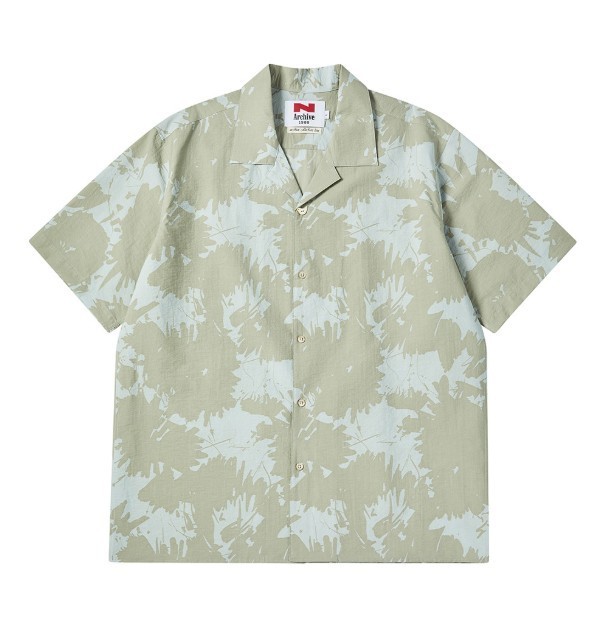 beyondclosetのLuxe Fabric Multi-Pattern Short Sleeve Shirt