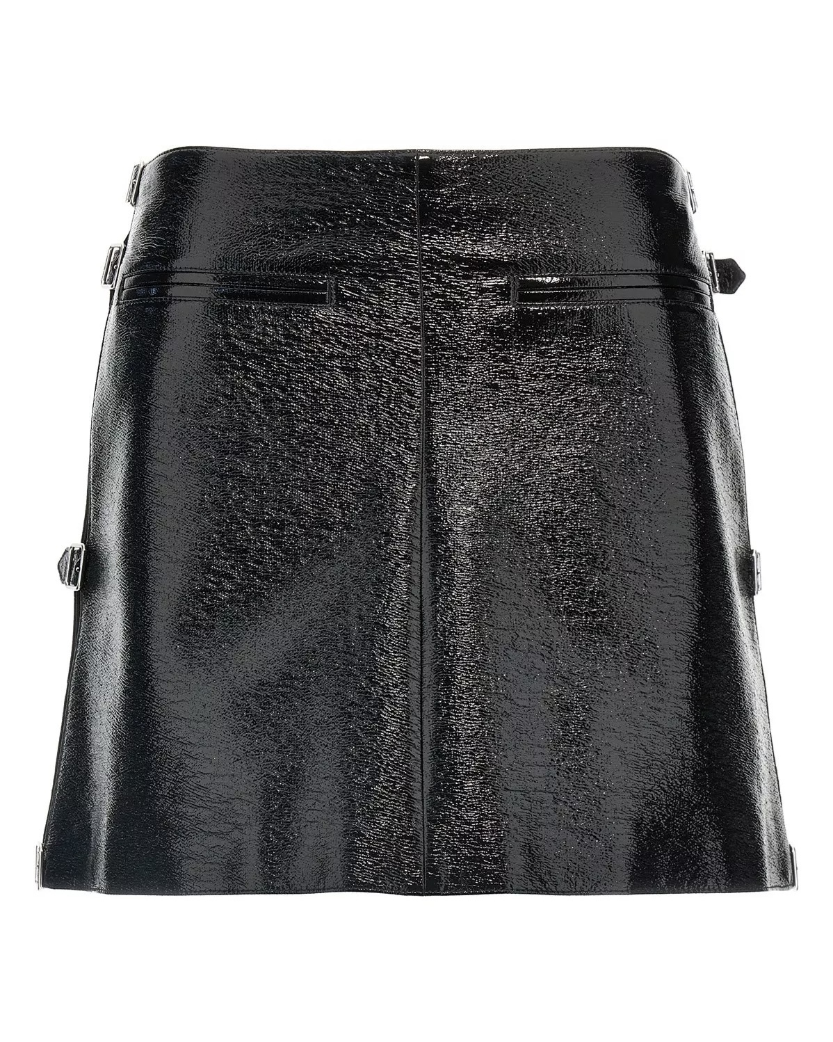 COURREGES 'Mini Multi Sangle Vinyl' skirt ミニスカート