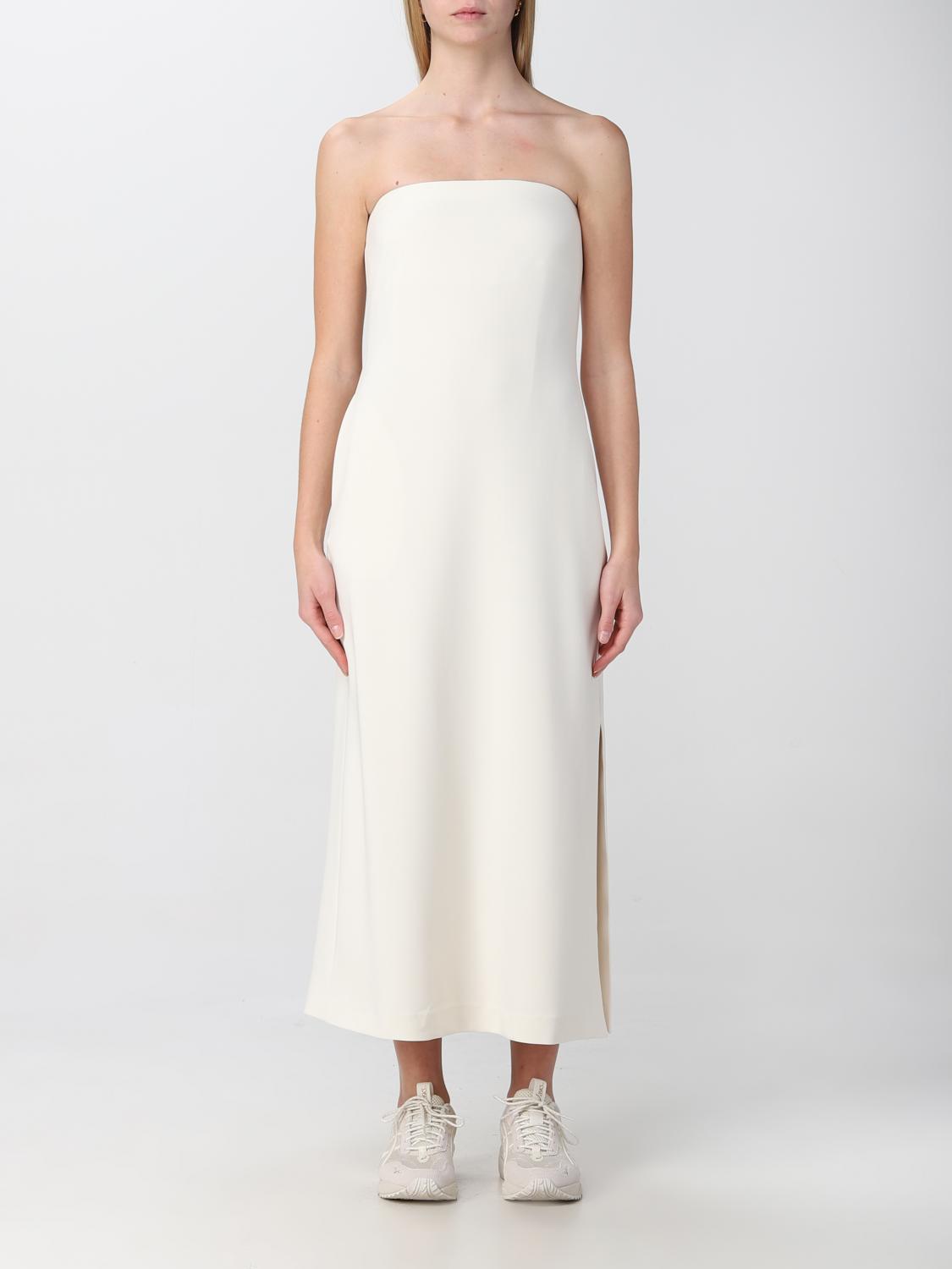 ワンピース THEORY Woman Dress Ivory M1109602 Y0C