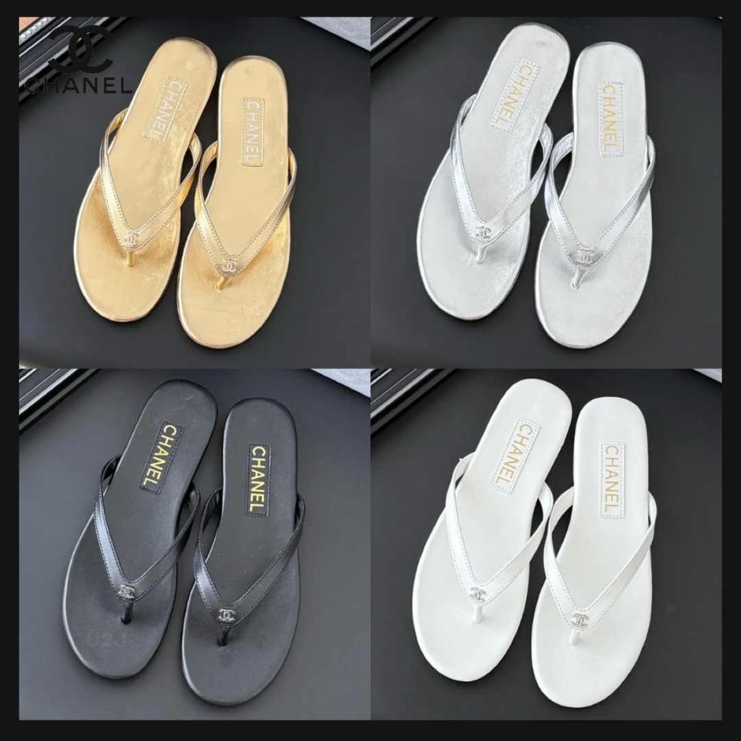 《目を惹くカラー♪おしゃれ》 CHANEL サンダル