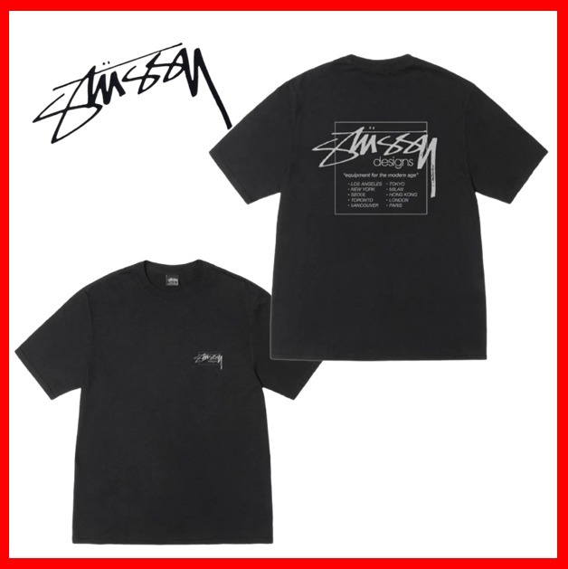 ★人気★【Stussy】★Modern Age Pigment Dyed T-Shirt★